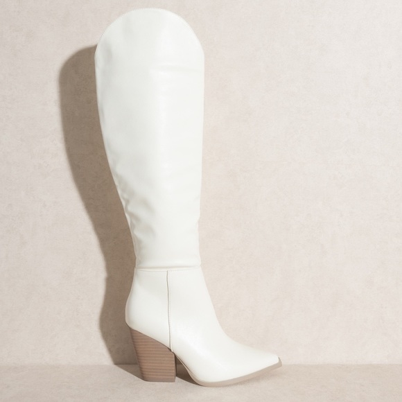 Knee high western boots - Picture 5 of 6